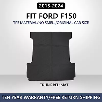 Truck Bed Liner TPE Truck Bed Mats Cargo Liner For 2015-2024 Ford F150 • $88.86