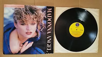 Madonna  Angel / Into The Groove  (p)1985 Vinyl Record Original EX! • $9.99