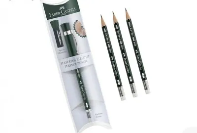 Faber-Castell Perfect Pencil Castell 9000 With 3 Pencil Refills - #2 Lead • $12