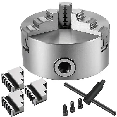 K11-100 4  3 Jaw Lathe Chuck Self Centering FACTORY DIRECT STRICTLY STANDARD • £39.59