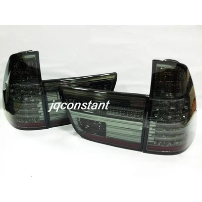 $265 • Buy Crystal LED Tail Rear Lights Smoke Lens For BMW X5 1998-2000 E53