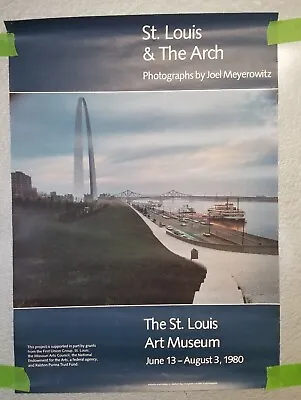 St. Louis The Arch Riverfront Joel Meyerowitz Photo 1980 Art Museum Poster • $29.95