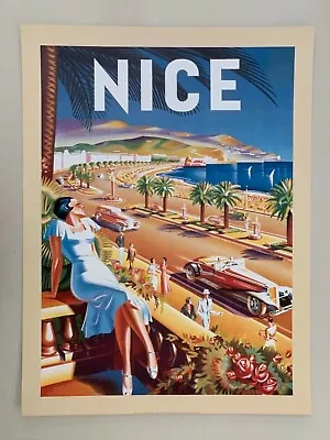 Nice By E.d’hey Rare 1998 Art  Print  • $89