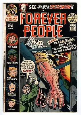 The Forever People #9 July 1972 Jack Kirby Deadman X-over-S&K Sandman GA Reprint • £8.03