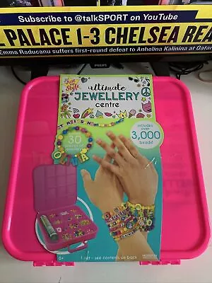 Just My Style Ultimate Jewelry Jewellery Centre Over 3000 Beads Bracelet Kit • £17.99