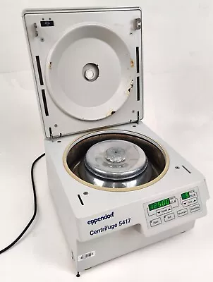 Eppendorf 5417 Benchtop Centrifuge 12.000 RPM W F45-24-11 Rotor *Working • $345