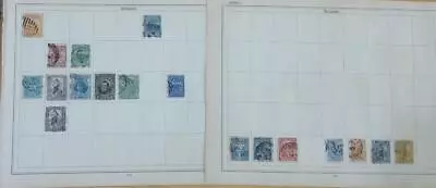 CB90-Uruguay Venezuela Stamps From Old Gibbons Album • $0.99