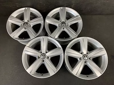 $495 • Buy (4) VW Volkswagen Passat Wheels Rims+Caps 17  Beetle GTI Golf Jetta Tiguan Audi