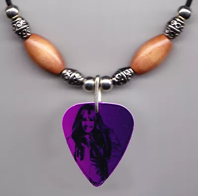 Miley Cyrus Hannah Montana Photo Guitar Pick Necklace • $9.99
