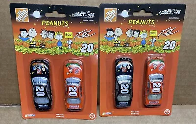 2 Tony Stewart #20 Home Depot Limited Edition Dual Peanuts  1:64 Stock Cars • $13.96