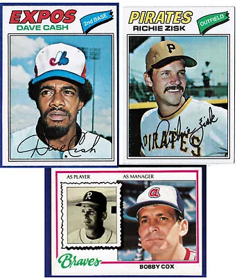 Topps 1977 1978 Baseball Card NM - Finish Your Set - DISCOUNTS When You Buy 4+ • $1.14