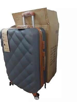 Bordlite 4 Wheel ABS Hard Shell Trolley Luggage Bag Large Size 28 Inches  • £53.99