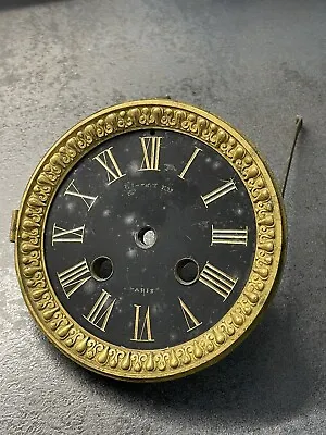 Antique Marble And Bronze 19th Paris Pendulum Clock Dial • $24.54