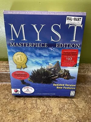 Myst: Masterpiece Edition (PC 1999) Unopened Sealed In Box Windows 95 /98 • $28.50