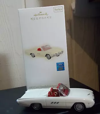 Vintage Hallmark 2009 Classic Am. Car 1963 Ford Thunderbird Roadster 19th. NOS • $12.99