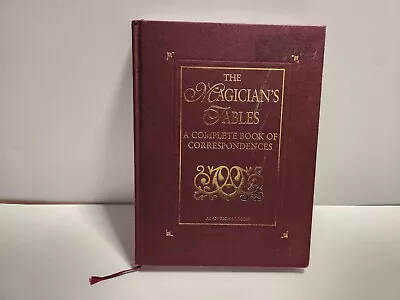 The Magician's Tables: A Complete Book Of Correspondences By Alan Richardson • $79.99