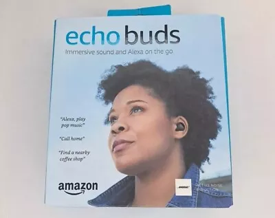 Amazon Echo Wireless In-Ear Buds - Black Bose Active Noise Reduction • $29.95