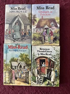 $29.99 • Buy Miss Read 1st Print Book Lot Of 4