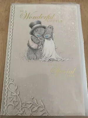 Me To You -Tatty Teddy - ~ Wonderful Couple “Wedding “Card • £3.99