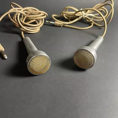 (2 Tested) Vintage 1960 Sonotone Cm10 A Ceramic Harp Mic  Voice Of Music    5  • $64.99