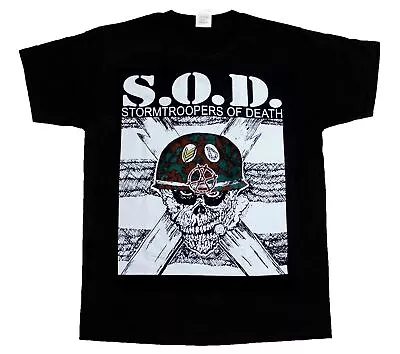 S.O.D. SOD New Black T-Shirt Cotton Unisex Size S-3XL For Fans • $19.94