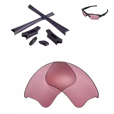 Walleva Lenses And Rubber Kit For Oakley Flak Jacket XLJ - Multiple Options • $17.99