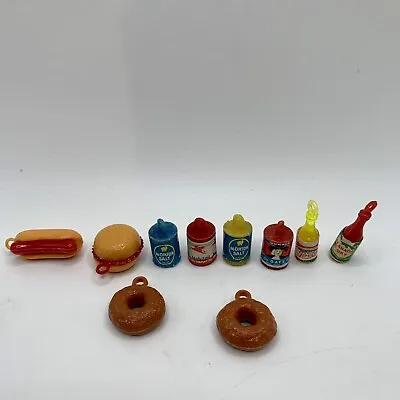 Vintage Lot 10 Cracker Jack Vending Machine Gumball ￼ Pepsi Hot Dog Mobile Oil • $11.99