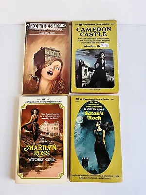 4 Books By Marilyn  Ross ~Cameron Castle Satan’s Rock Witches Cove Face • $19.99