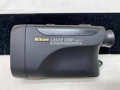 Nikon Laser1200 Rangefinder Monarch Gold Long Range Black WITH CAMO COVER USED • $119.99