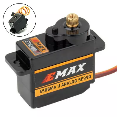 1.5/1.8kg ES08MA Metal Gear Micro Servo For SCX-24 RC Helicopter Airplane Boat • £8.98