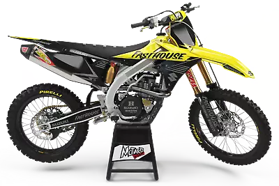 Suzuki RMZ 250 2004 2005 2006 04 05 06 Graphics Kit Motocross Decals MX Dirtbike • $252.89