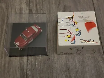 Rare Trofeu 1962 SAAB 96 - Monte Carlo Rally #303 Red Car W/case Portugal Made • $55.99