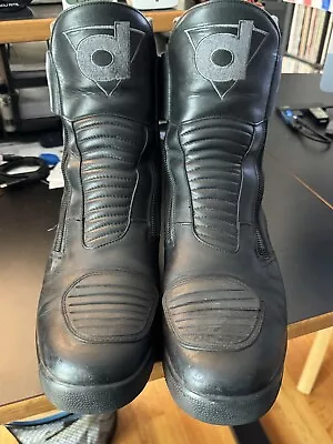 Daytona Gore-Tex Motorcycle Boots Size 44 Euro Or 10 1/2 US  • $70