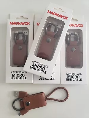 Magnavox Keyring With Micro USB Cable • $5