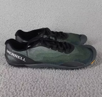 Merrell Vapor Glove 4 Shoes Women's 8 Green Camo Barefoot Vibram Trail Running • $35