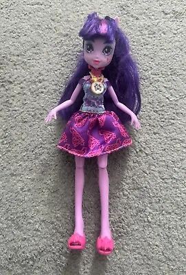 My Little Pony Equestria Girls Twilight Sparkle Doll Legend Of Everfree 2014 • £12.50