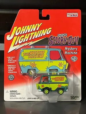 1/64 Johnny Lightning Hollywood On Wheels Scooby-doo Mystery Machine Chrome New • $9.99