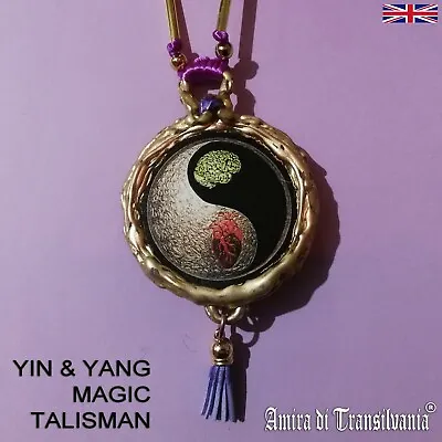 £139 • Buy Yin Yang Buddist Tibet Necklace Talisman Medallion Pendant Buddha Amulet Jewelry