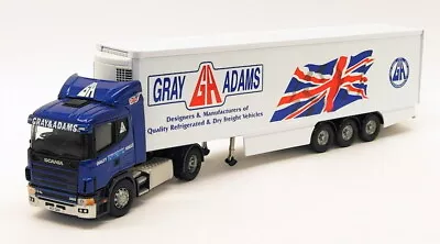 Corgi 1/50 Scale Model Truck CC12220 - Scania Fridge Trailer - Gray & Adams • £59.99