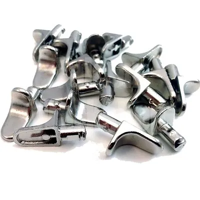 METAL 5mm (M5) SHELF SUPPORT STUD PEGS KITCHEN CABINETS IKEA STEEL PEG PLUG IN • £2.96