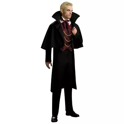 The Baron Victorian Vampire Costume Halloween Fancy Dress • $24.46