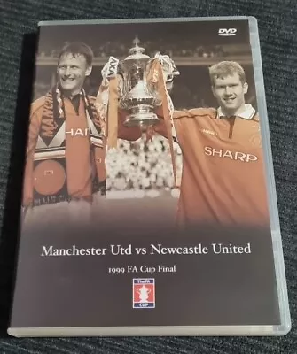 FA Cup Final 1999  Manchester Utd Vs Newcastle Utd DVD. Man Utd Football Sport • £4.25