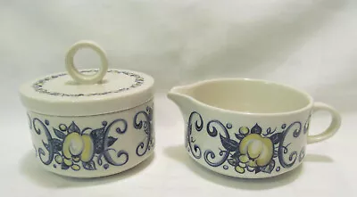 Villeroy & Boch Germany Vintage CADIZ Sugar Bowl With Lid Creamer Jug VGC  • $15