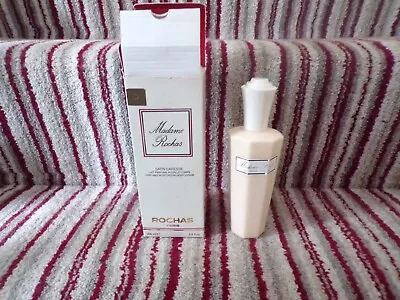 Madame Rochas Satin Caresse Body Lotion 200ml Discontinued Vintage New Unused • £14.99