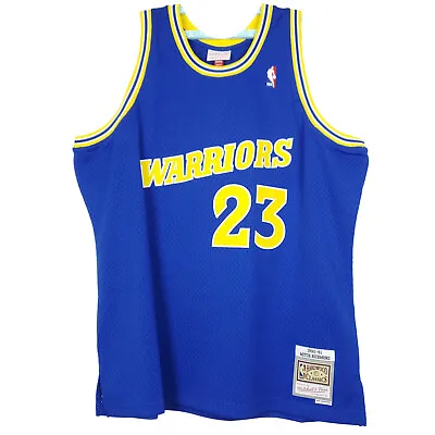 Mitch Richmond GS Warriors Mitchell & Ness NBA Jersey 2XL XXL Blue #23 NWT • $99.99