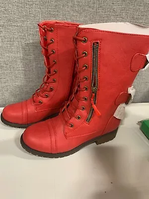 Daily Shoes - Emily 99 Red Pu Size 5 • $24.99