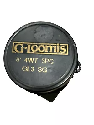 G.Loomis 8Ft FR964-3 SG GL-3 4wt 3PC Excellent Condition Sock And Tube • $255