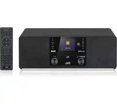 JVC RD-D80 Bluetooth All-in-One CD MP3 Hi-Fi System + USB Aux & Headphone 3.5mm • £64.95