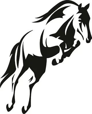 £8.99 • Buy Horse Box Trailer Graphic Decal Vinyl Wall Sticker Horse Silhouette