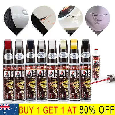 $12.05 • Buy For Car Color Fix Pen Auto Paint Repair Brush Touch Up Scratch Remover DIY-Tool.